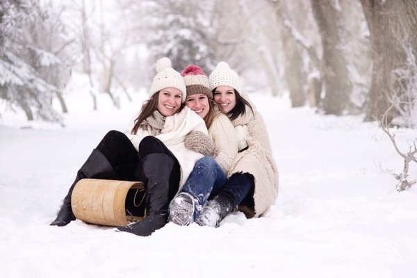 how to layer clothes for winter UK women