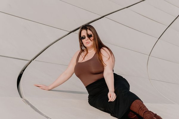 plus size skirt outfits uk